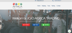 Portfolioafbeelding website Jojo Africa in WordPress en Beaver Builder